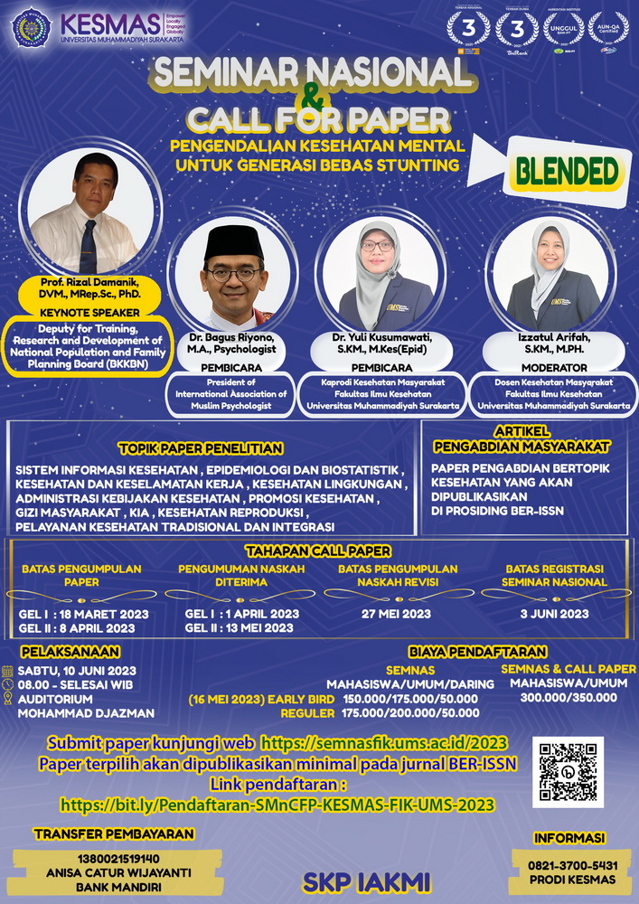 Call for Papers Seminar Nasional & Call for Papers 2023